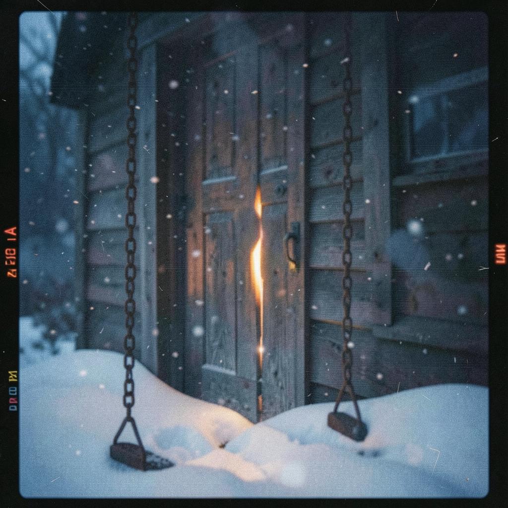 Snow Cabin Swing